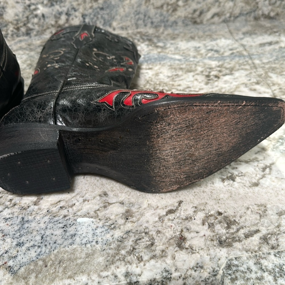 Pecos Bills Cowboy boots size 71/2 - Picture 3 of 6